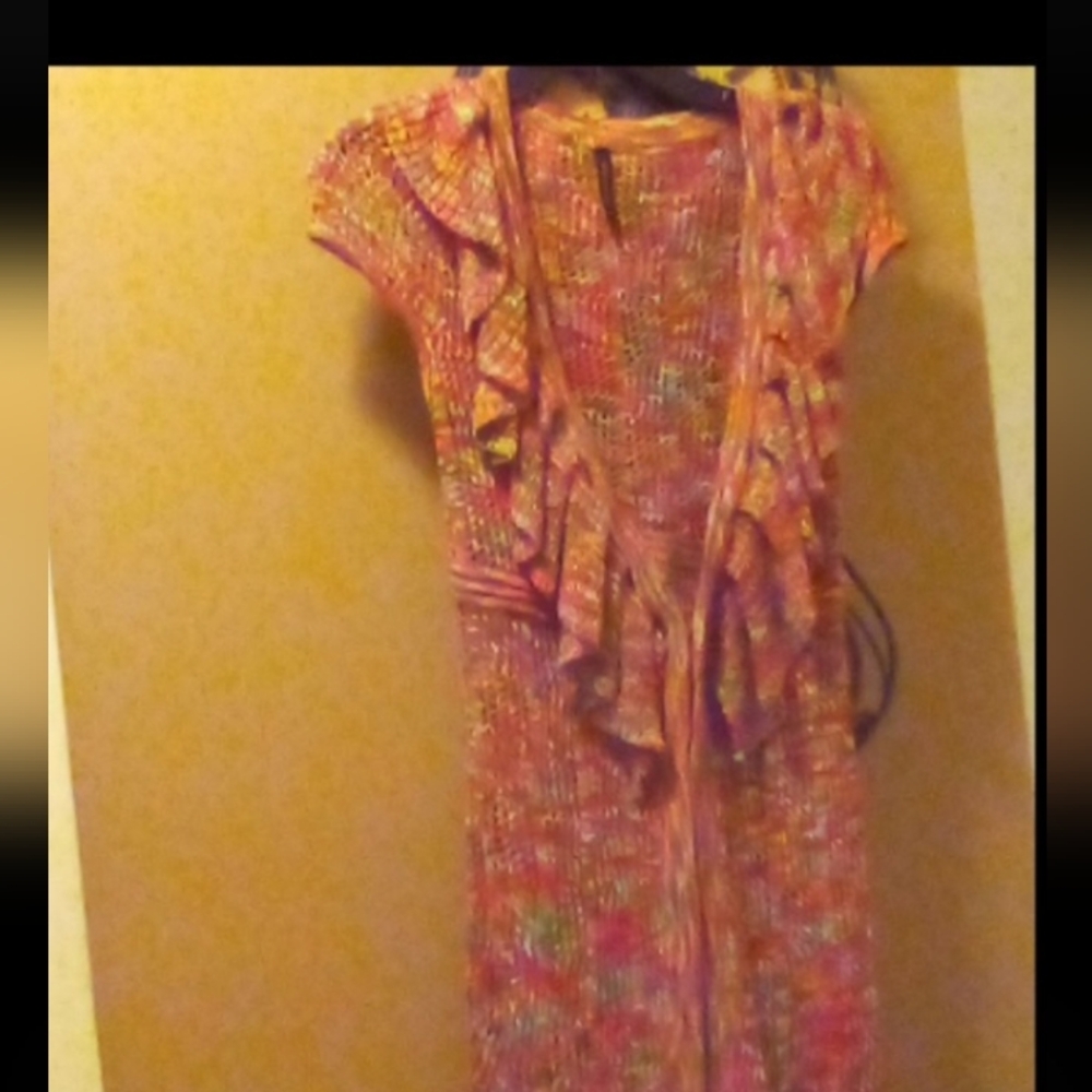 Multicolor Women's Cardigan Sweater